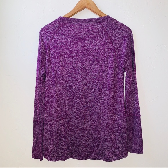 NWT Danskin Now purple crewneck pullover XS - Picture 4 of 7